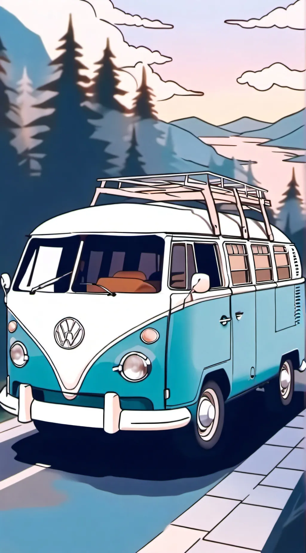 ai character: HH road-trip P7!!! background