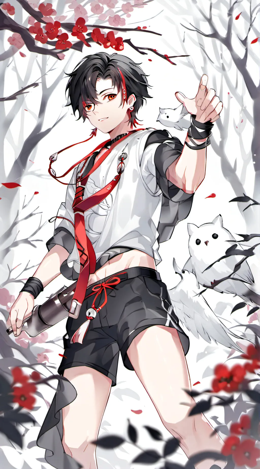 ai character: Niko  background