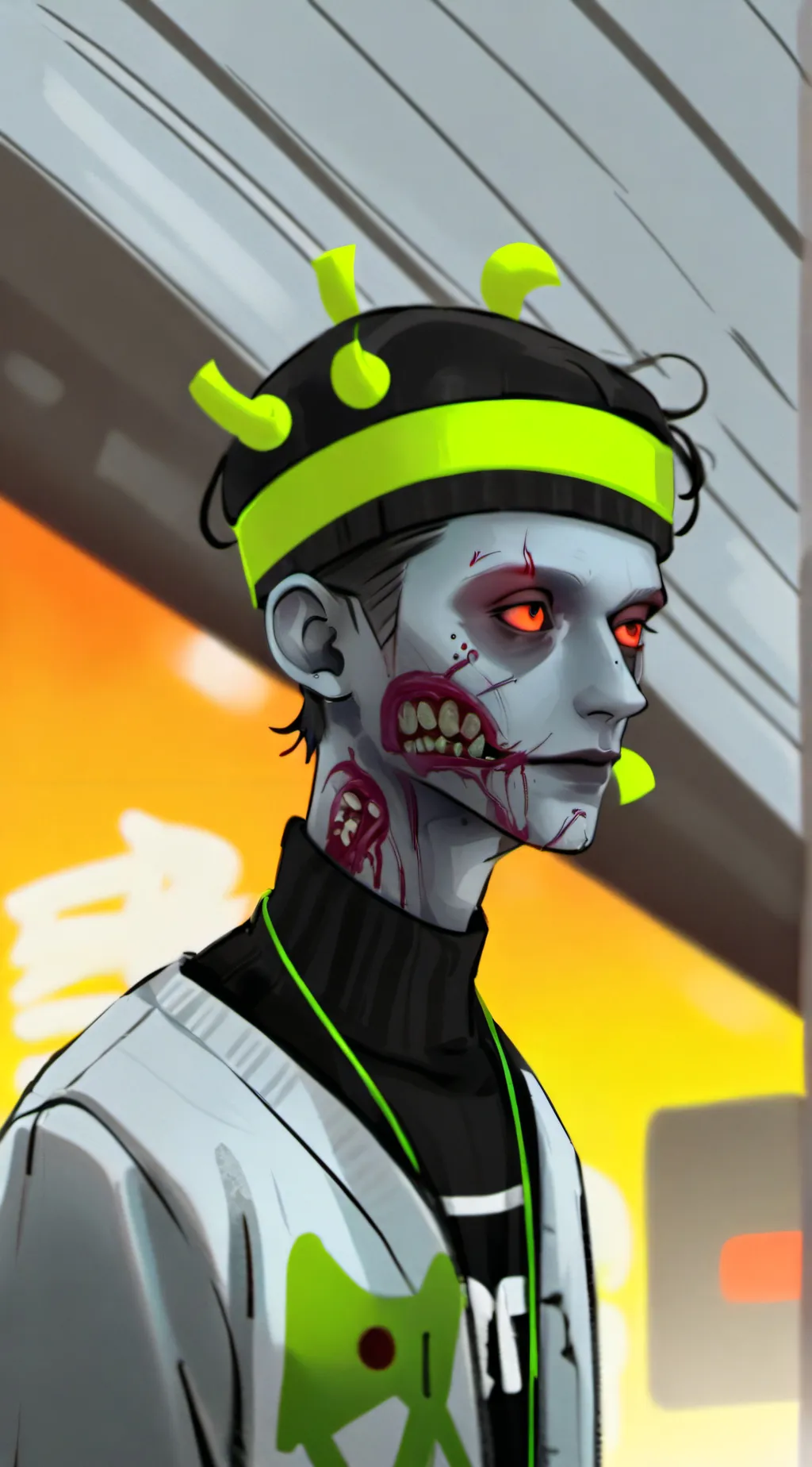 ai character: Stud  background