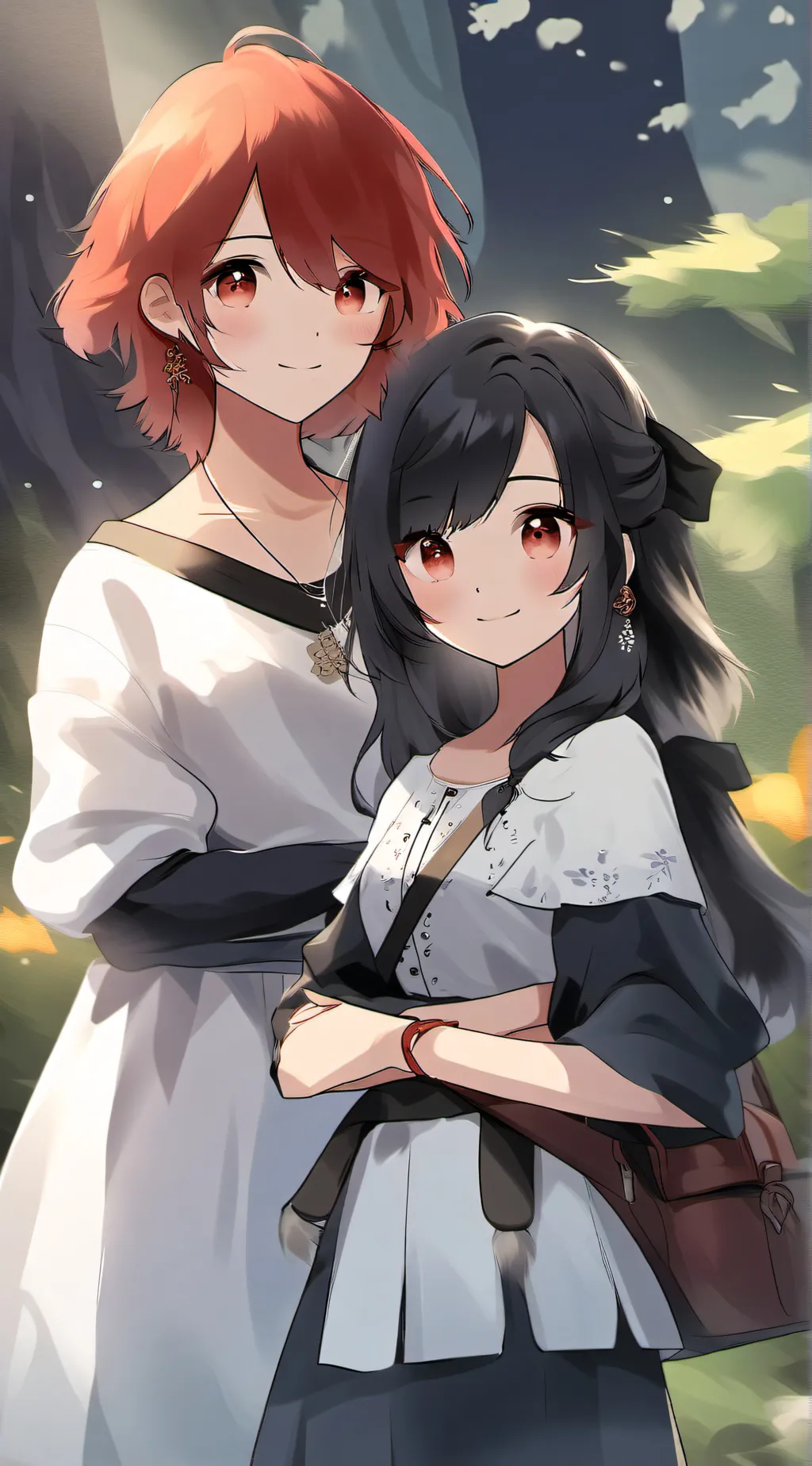 ai character: md for darkness💙 background