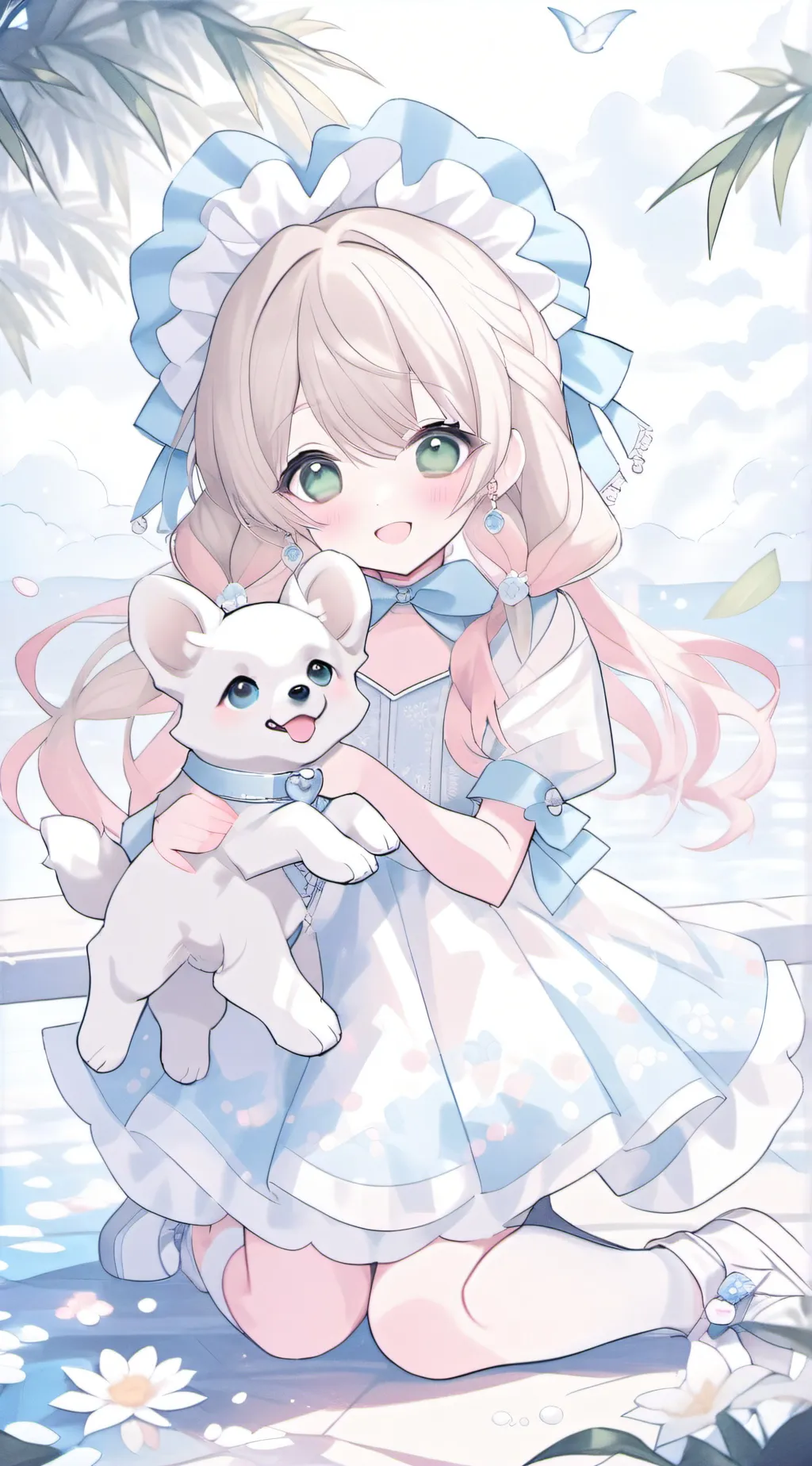 ai character: poppy background