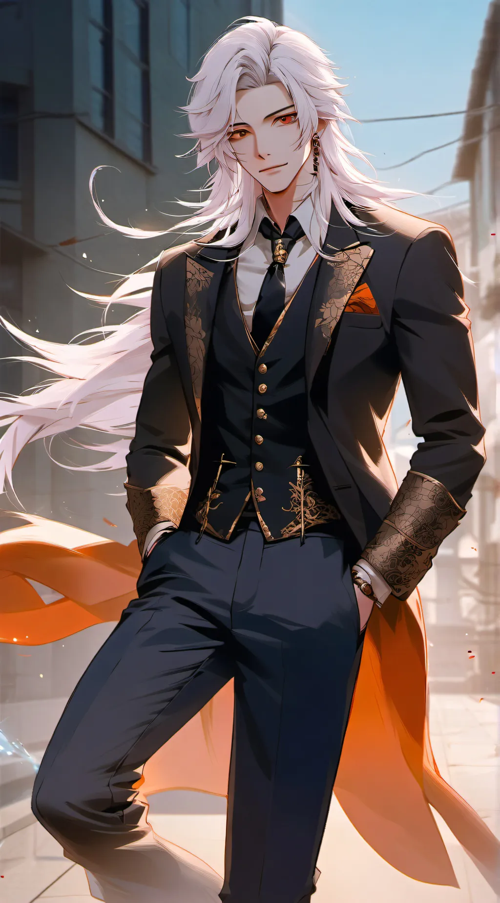 ai character: Zero background