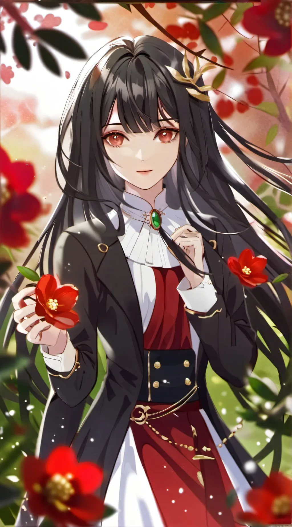 ai character: Ur crush background
