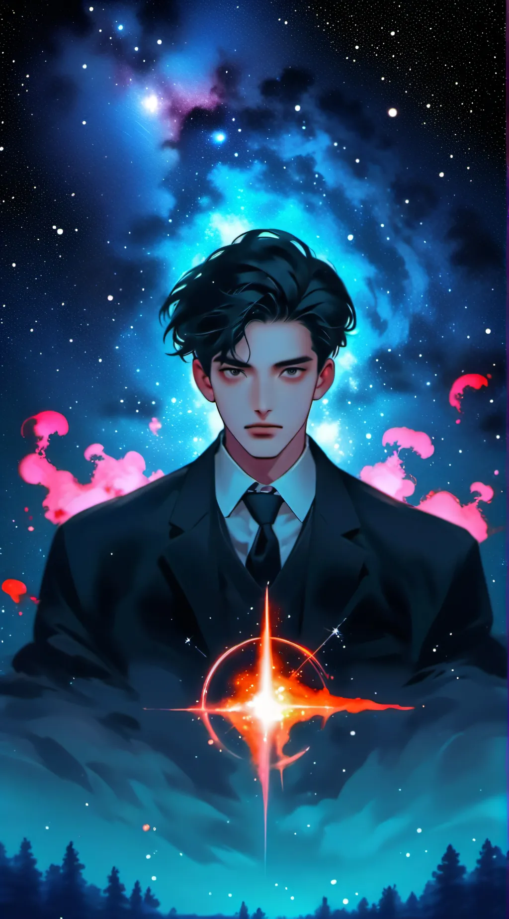 ai character: boarding school  background