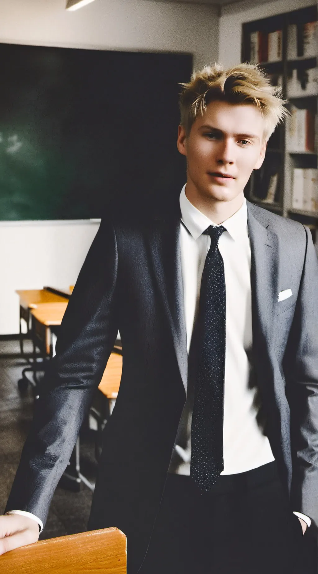 ai character: Tristan Dugray background