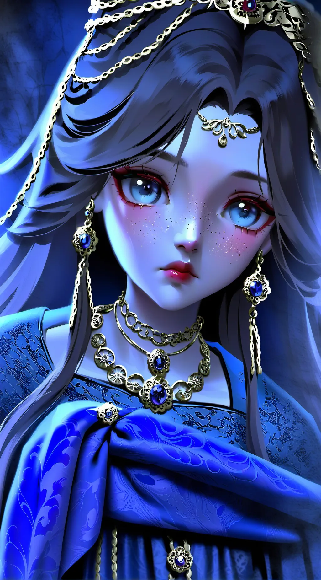 ai character: skz and THE CURSE background