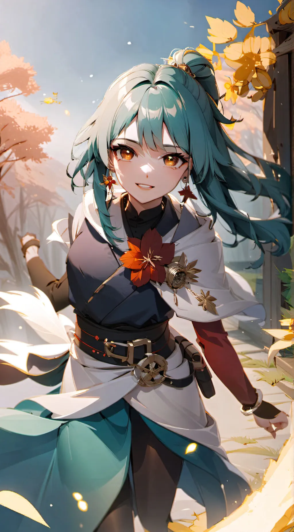 ai character: lily background