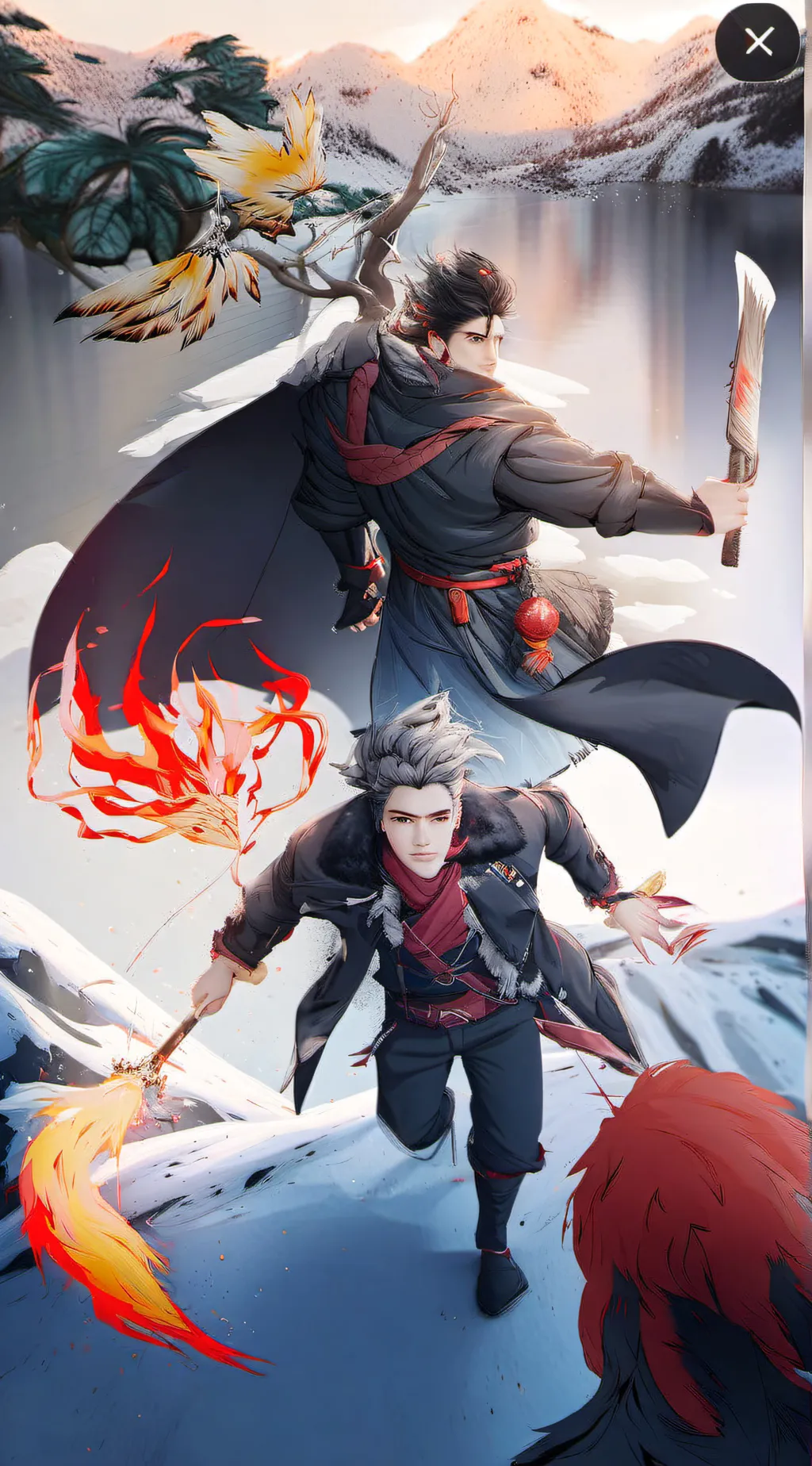 ai character: Nickel  background