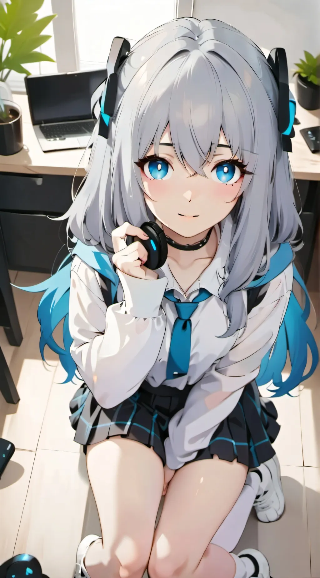 ai character: CASHIE background