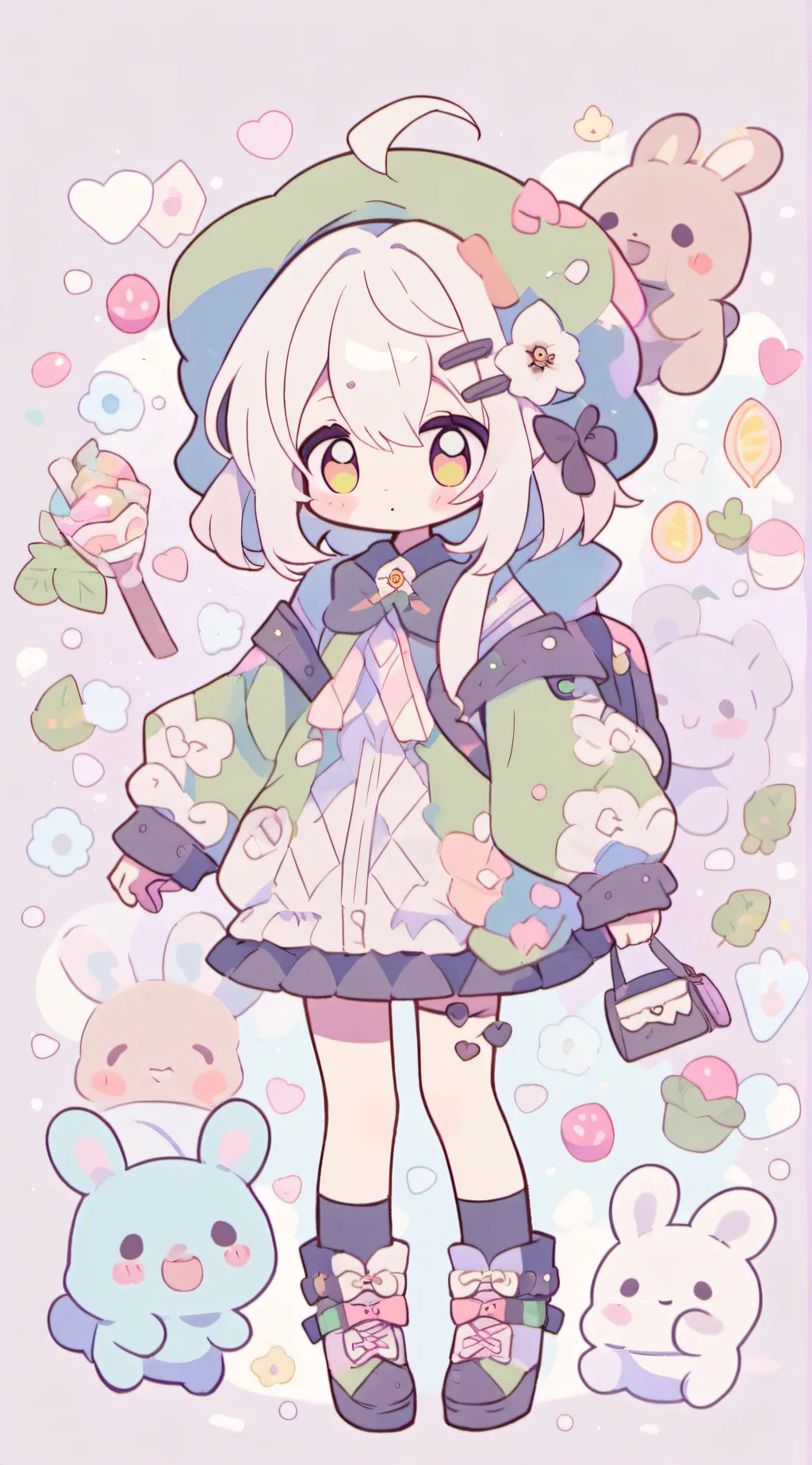 ai character: sara background