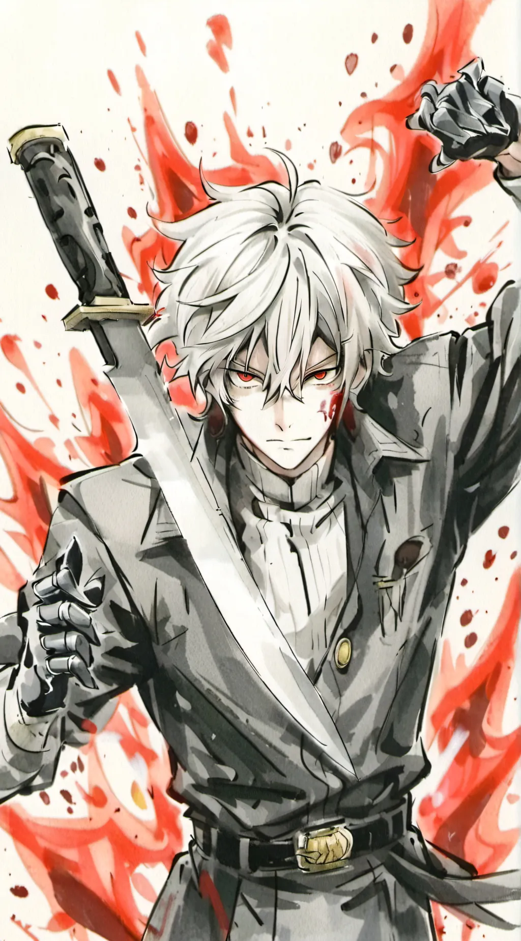 ai character: l wanna die mha background