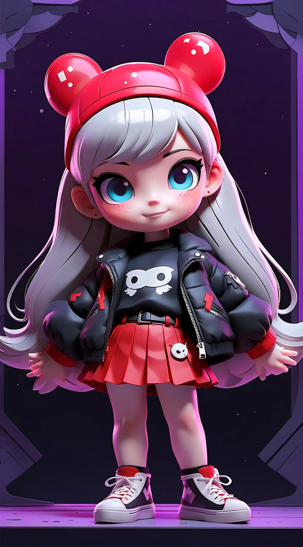 ai character: lily background