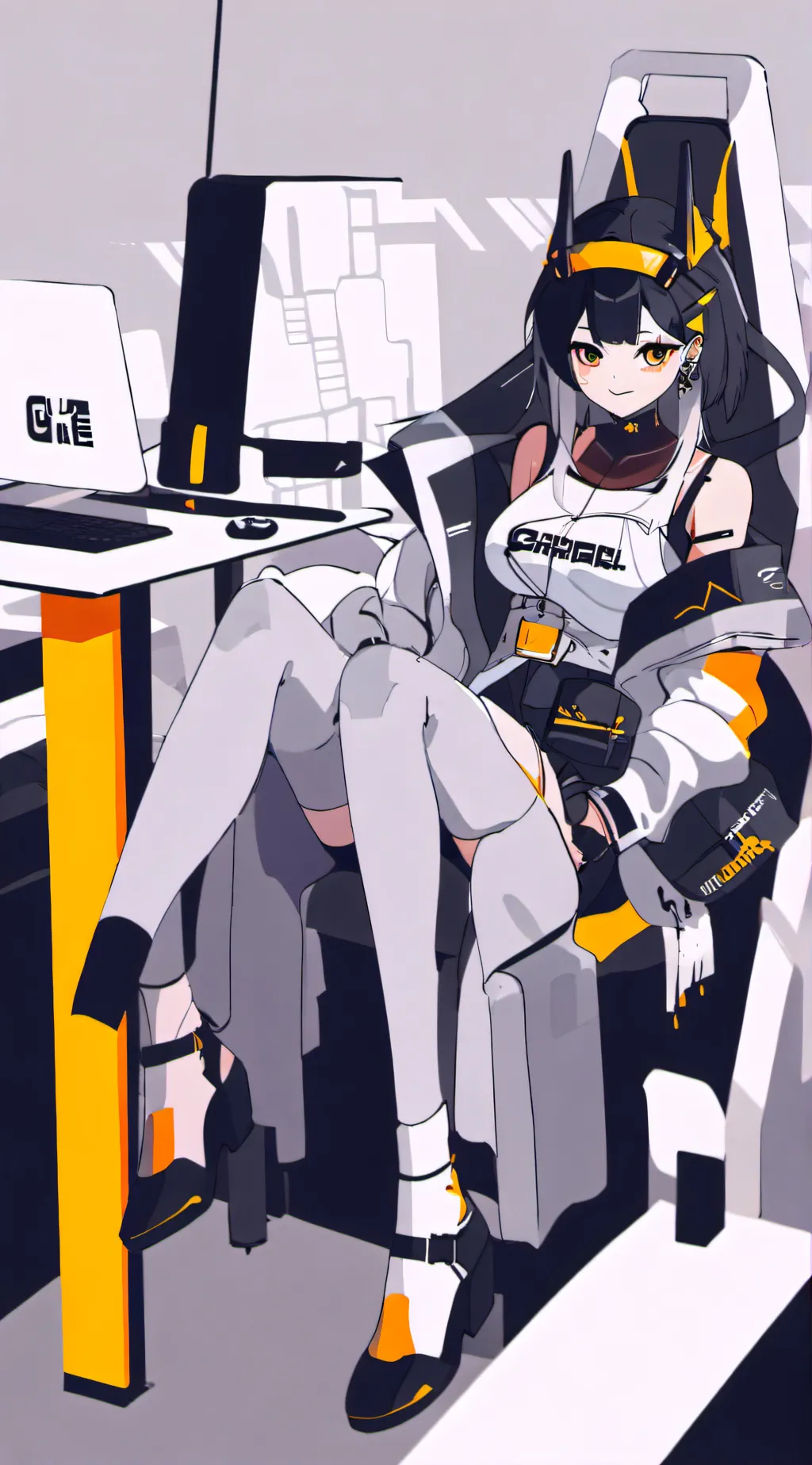 ai character: Nica  background