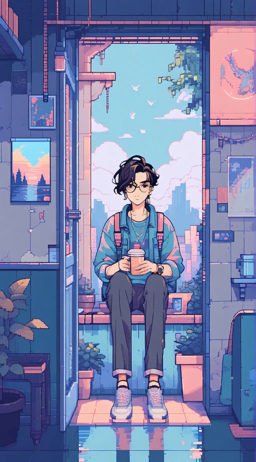 ai character: Alex background