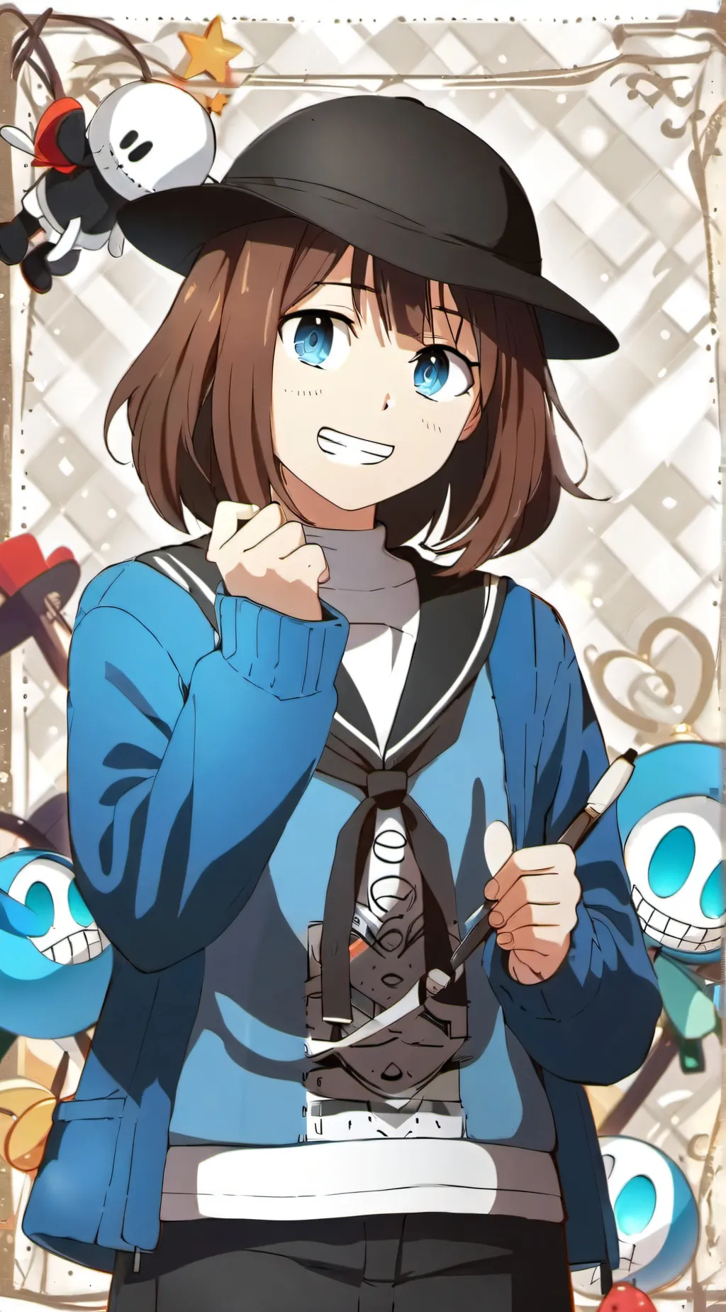 ai character: daux tale(frans) background