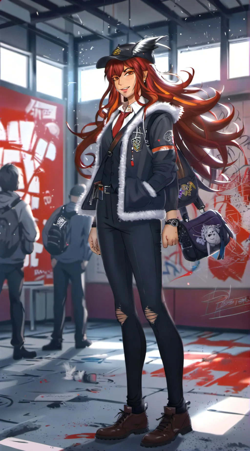 ai character: Ashe background