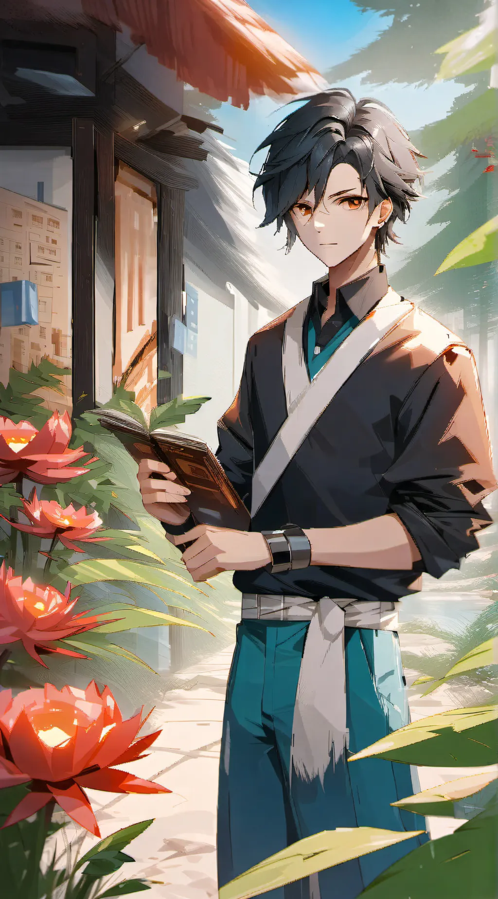 ai character: Alex background