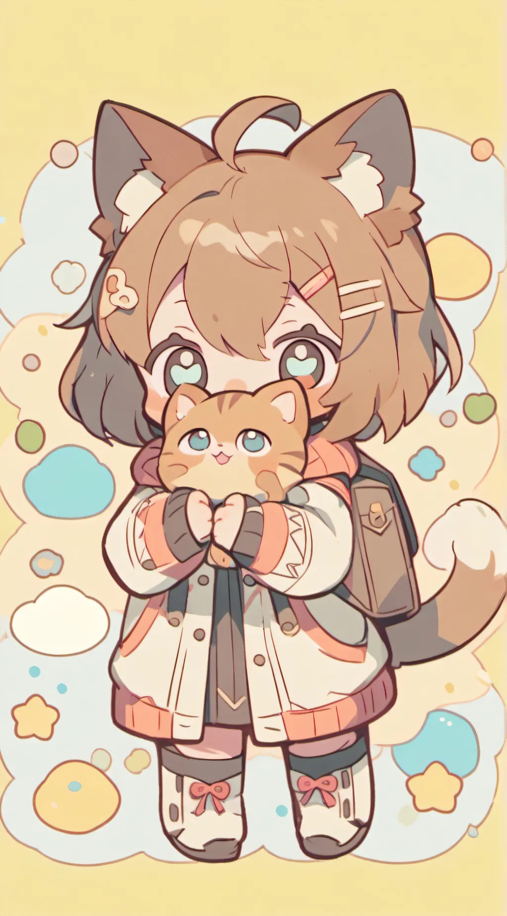 ai character: Mika and Mila background