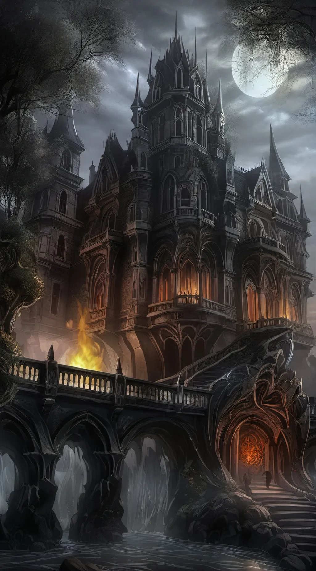 ai character: HH Creep background