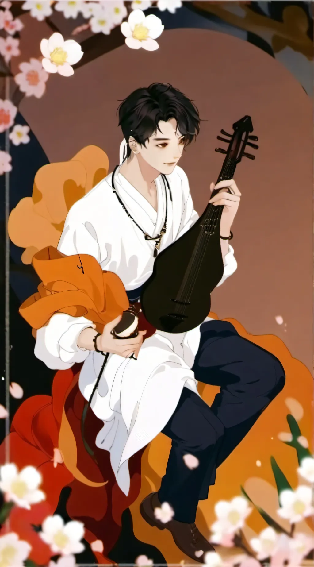 ai character: chat time  background