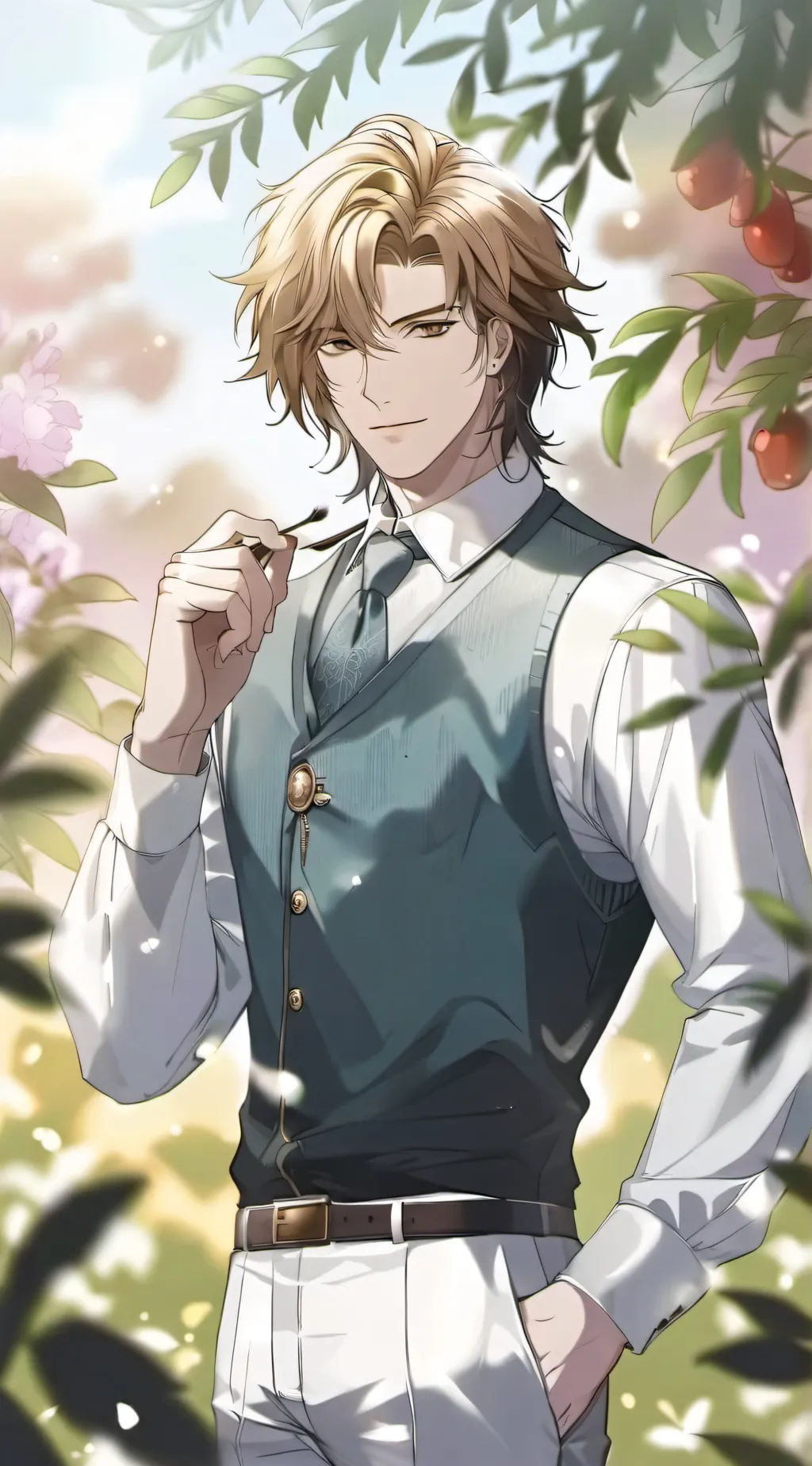 ai character: Vincent background