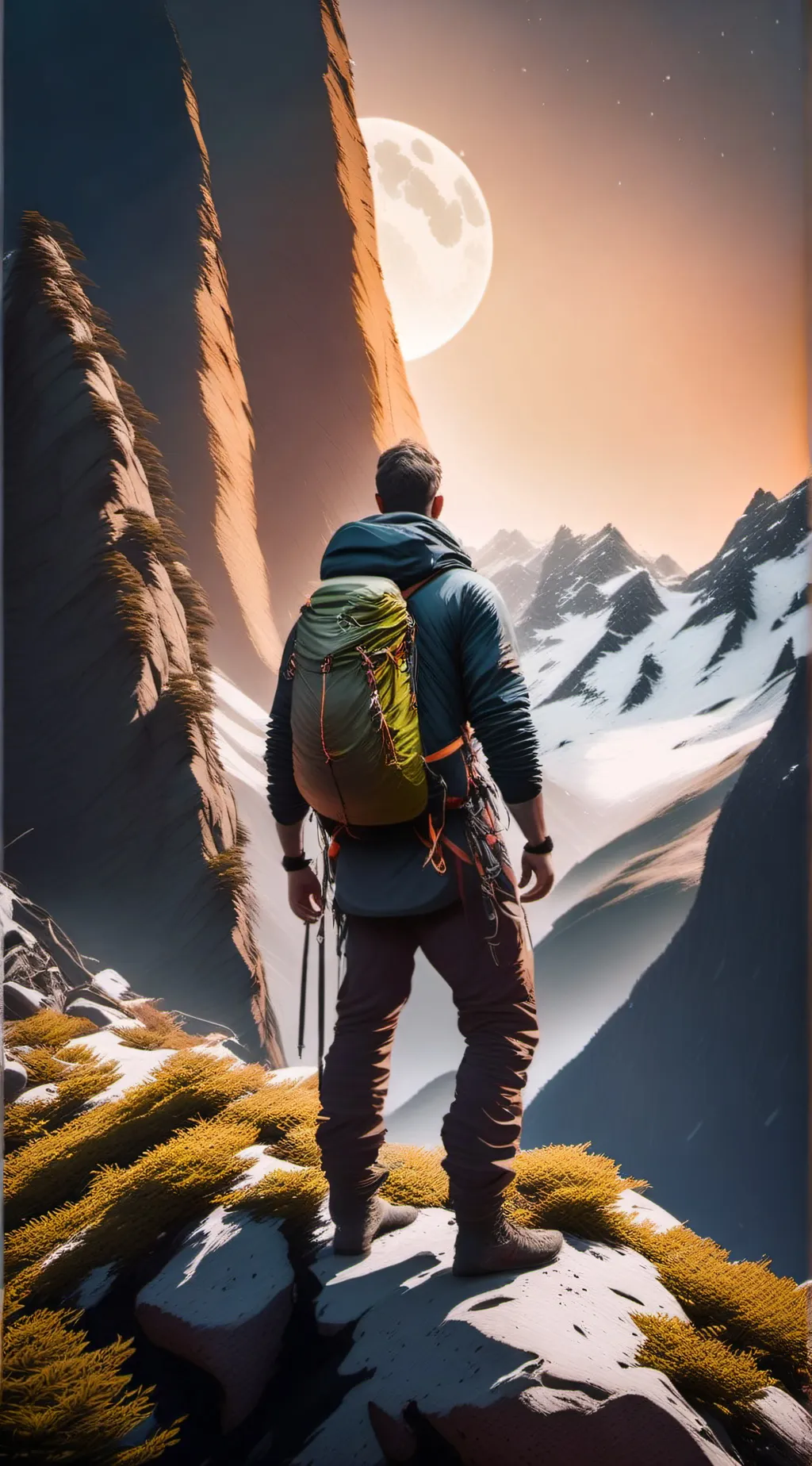 ai character: Aaron  background