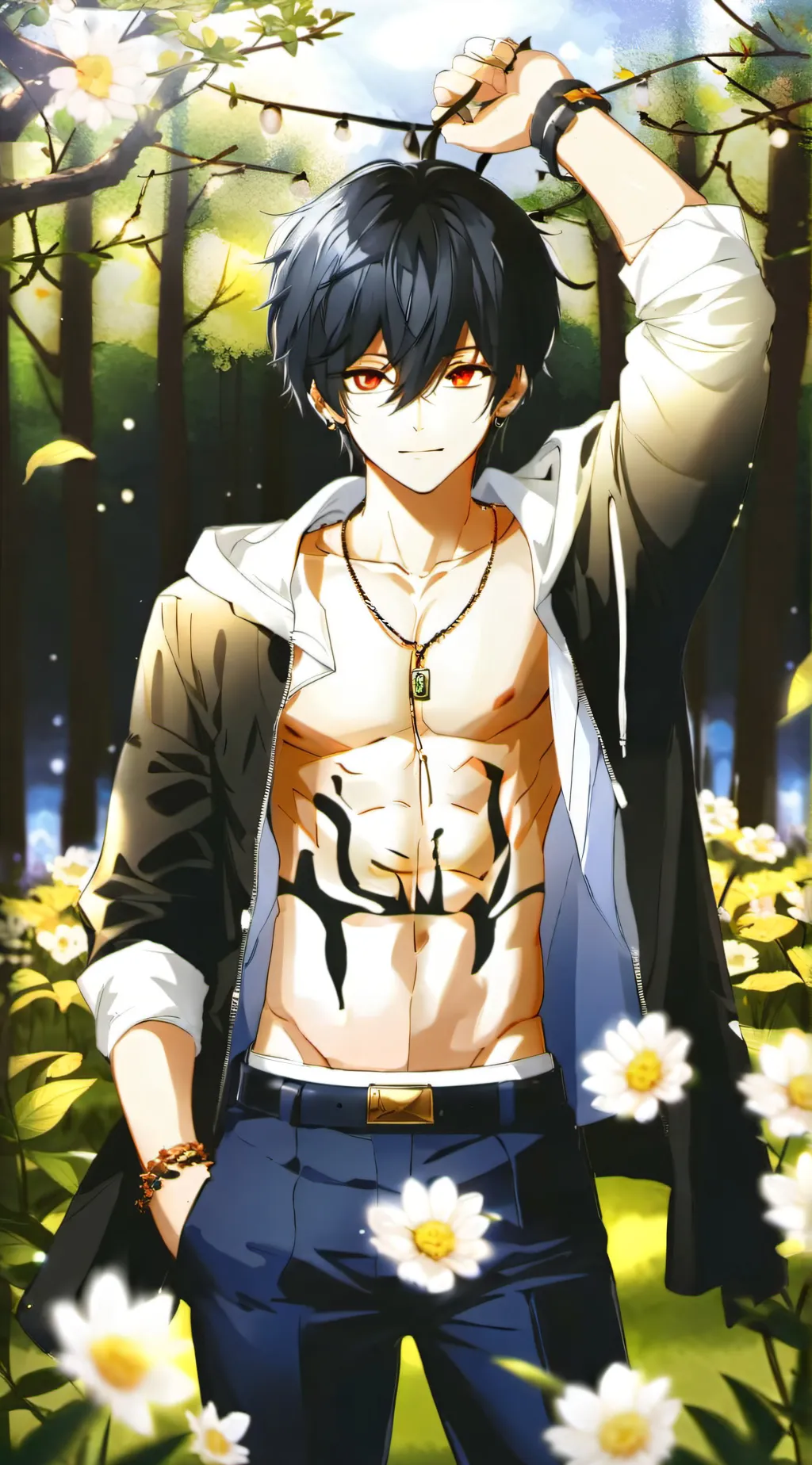 ai character: Ash background