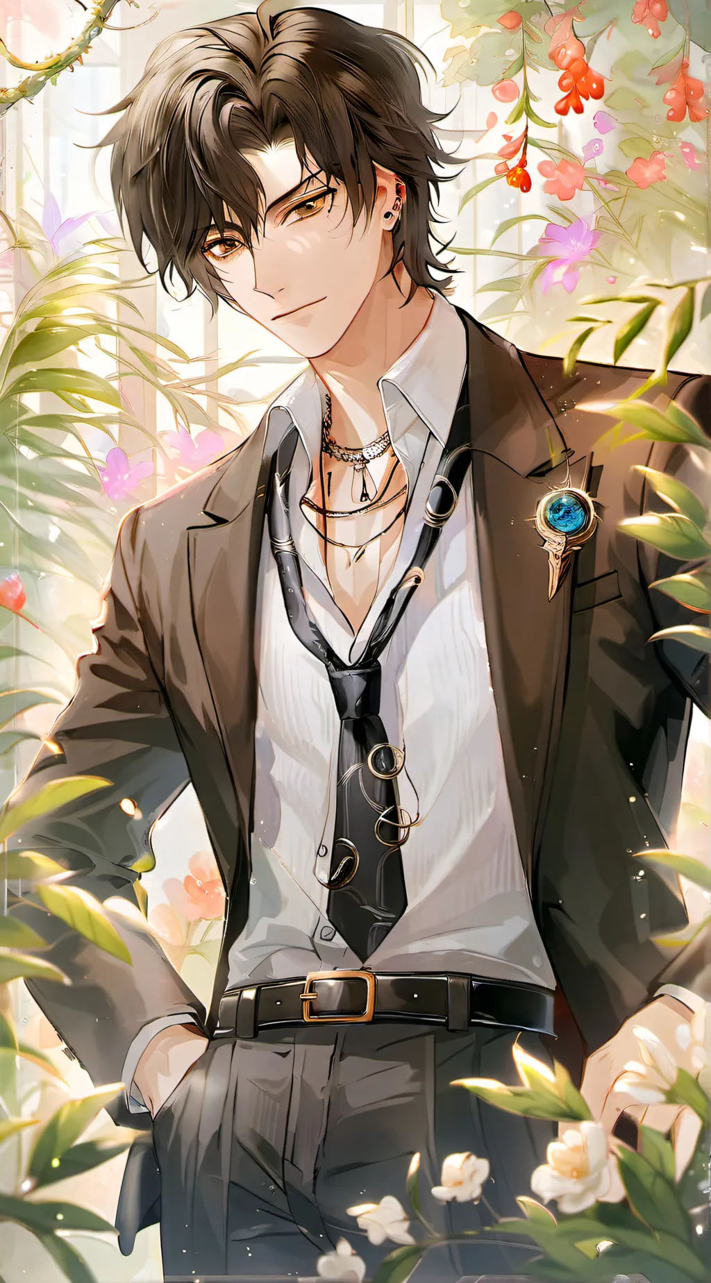 ai character: Asher background