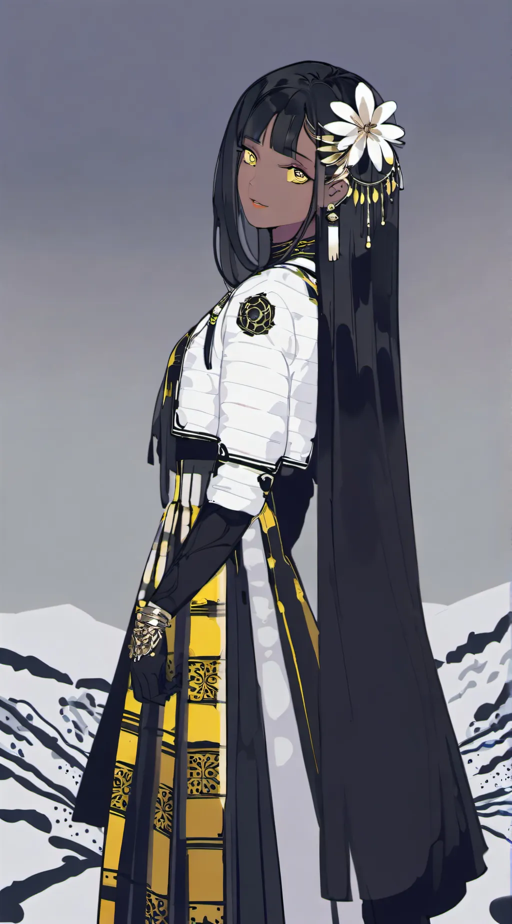 ai character: ♥︎⋰⋱𝙻𝙸𝙻𝙸𝚃𝙷𝙰𝙽𝙰⋰⋱♥︎ background