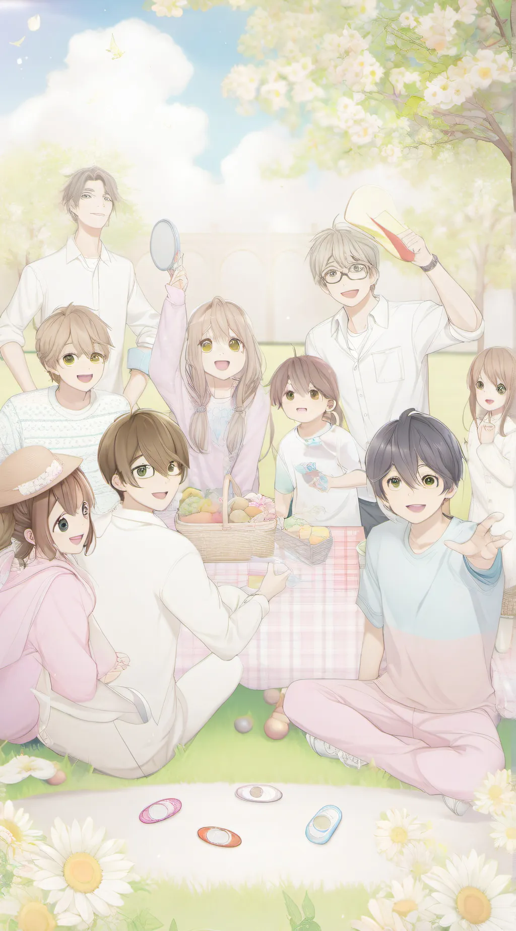 ai character: loud house background