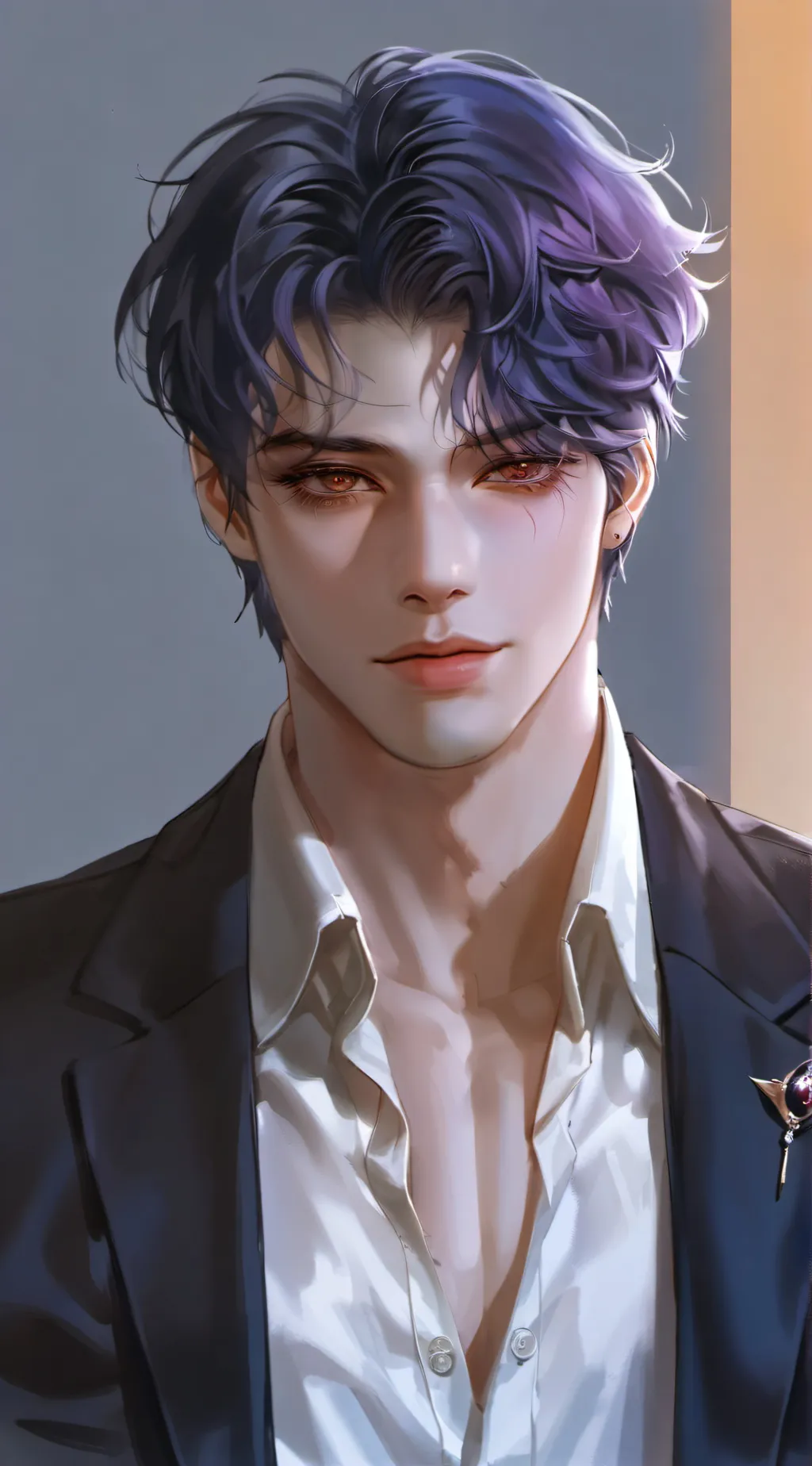 ai character: enemy asher!! background