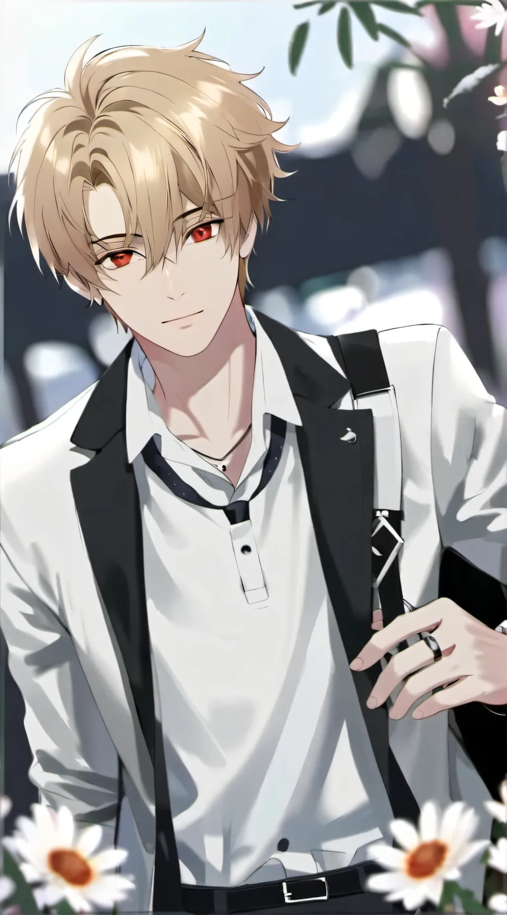 ai character: Chris  background