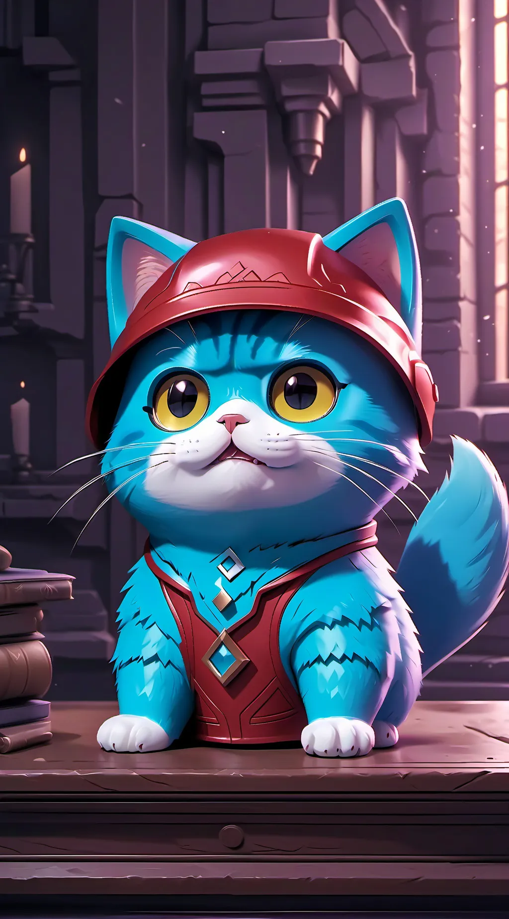 ai character: Cyanpaw background