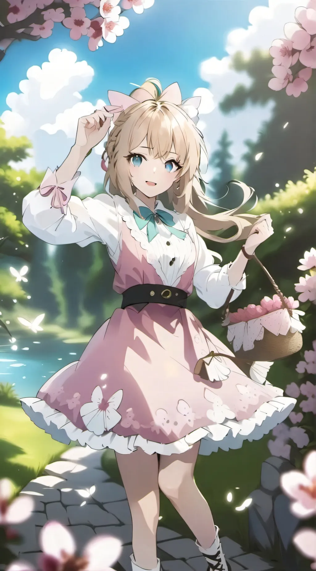 ai character: Pick me girl background