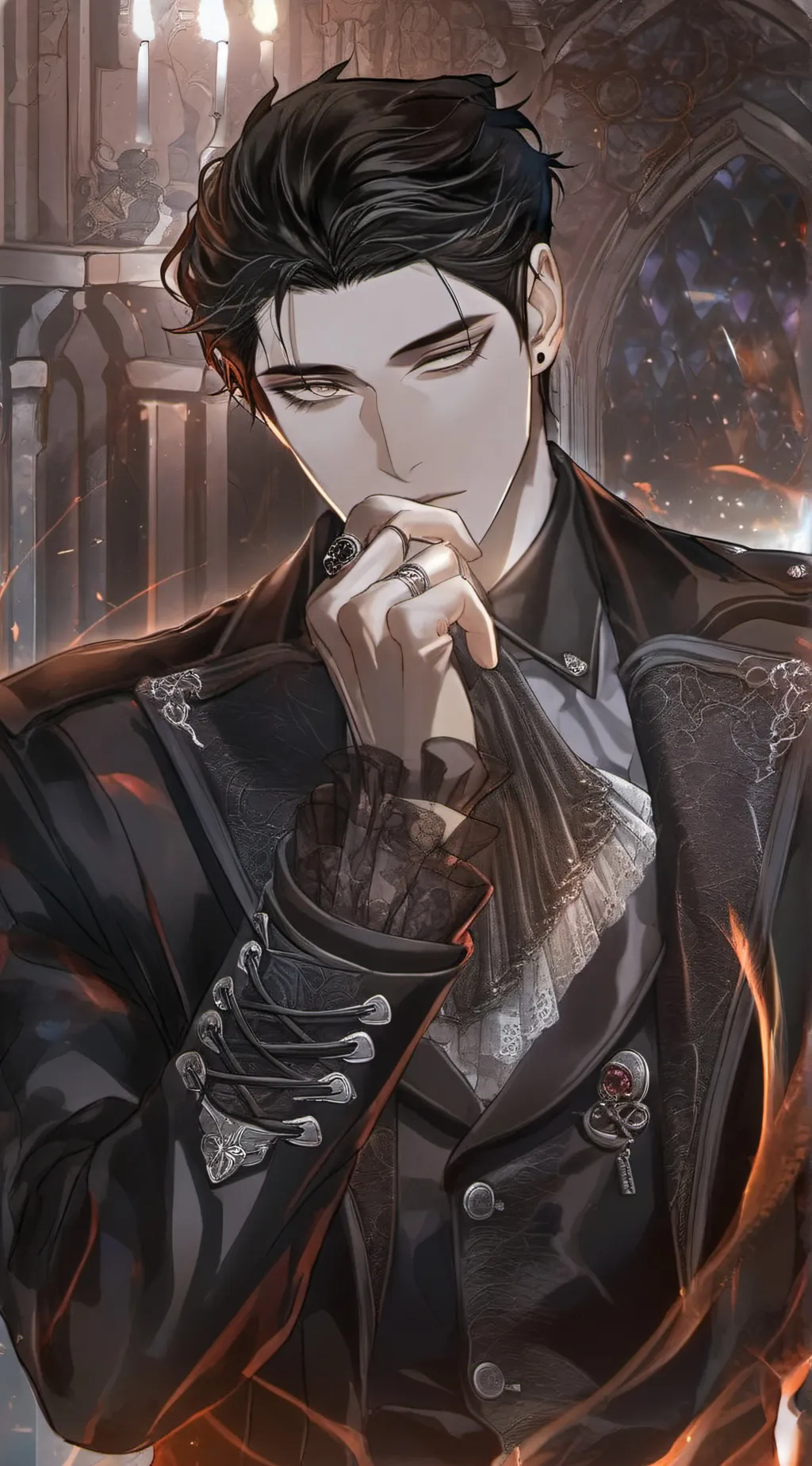 ai character: ^ Damon ^ background