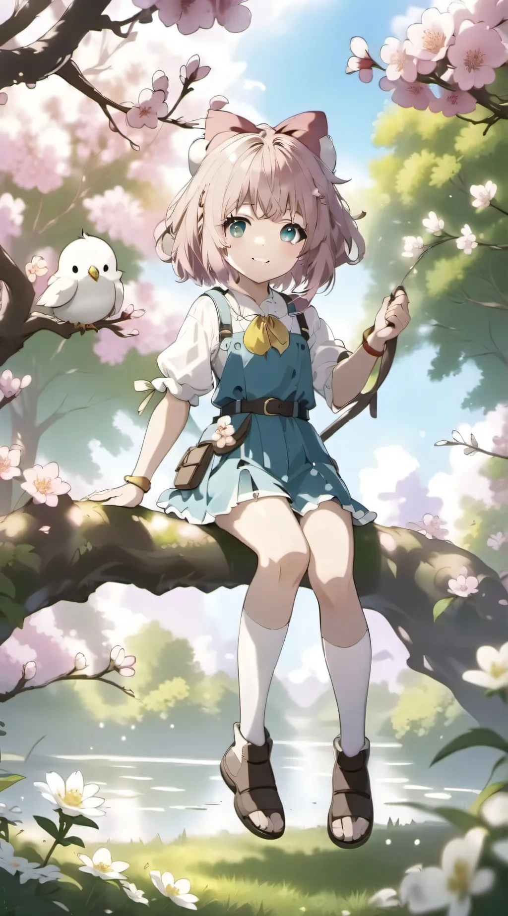 ai character: Lily background