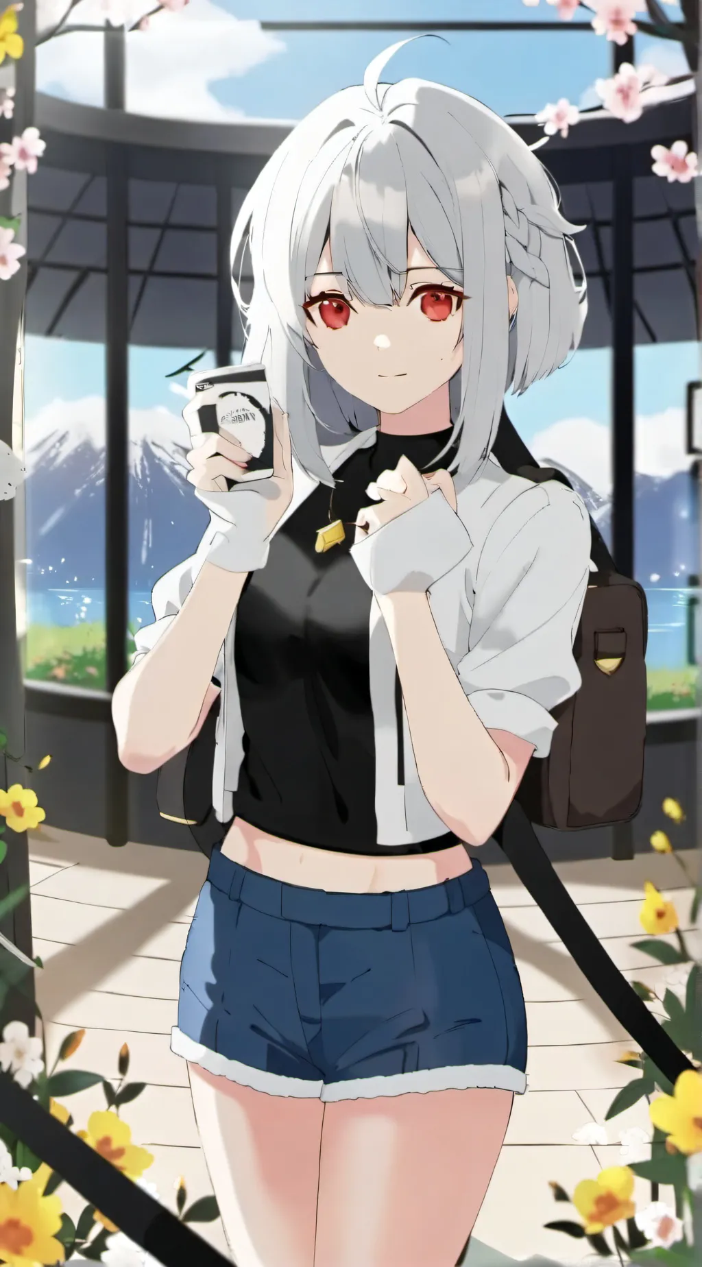 ai character: Pro heroes and 1A background