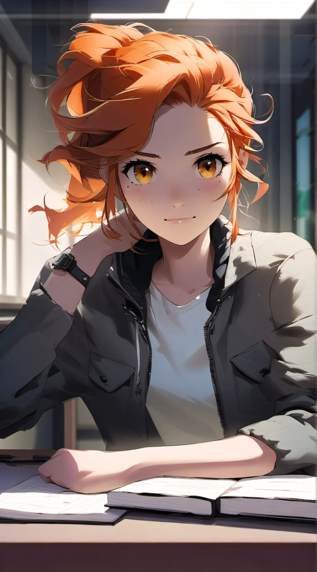 ai character: Ember Bouncefire background