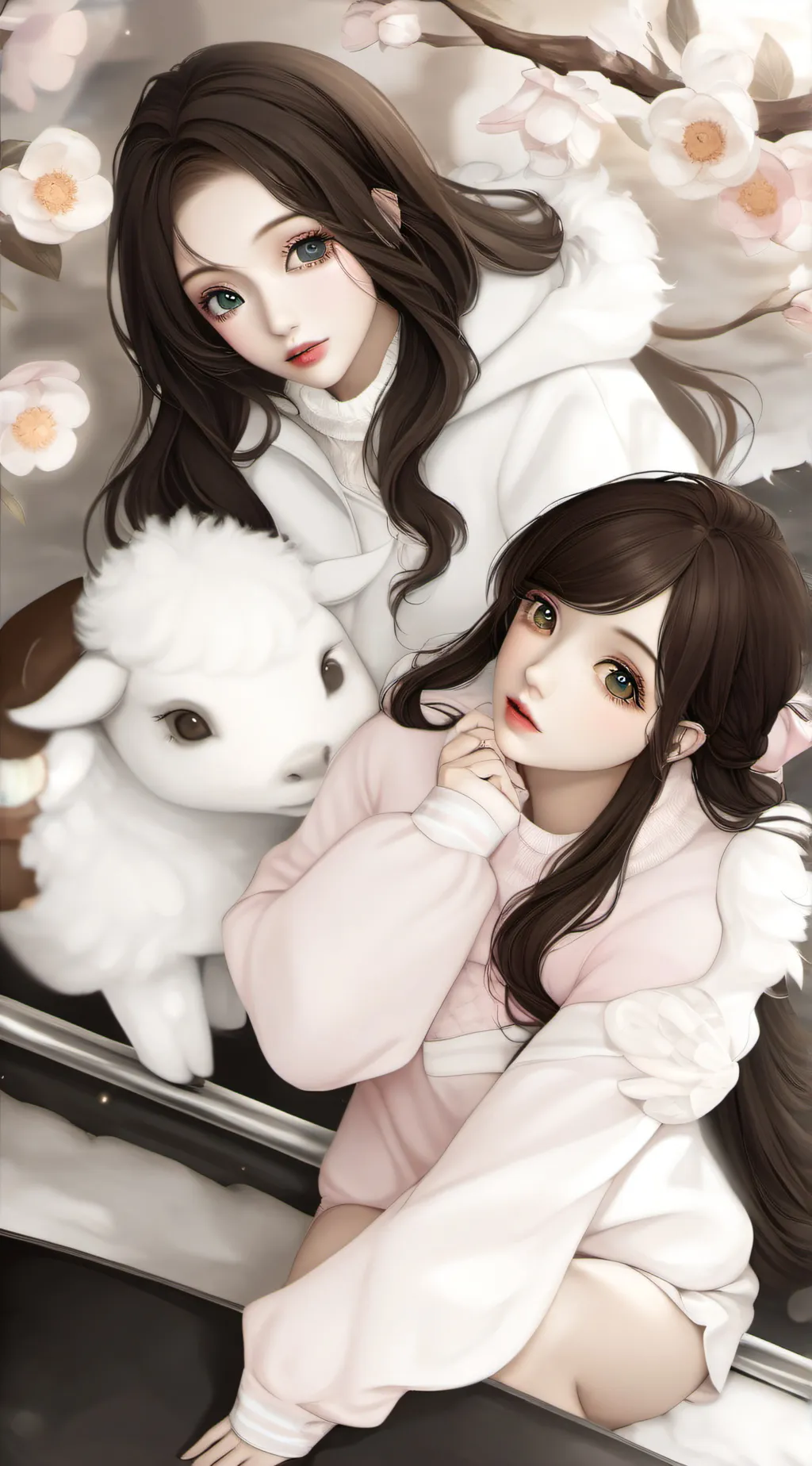 ai character: Esme and Mila background