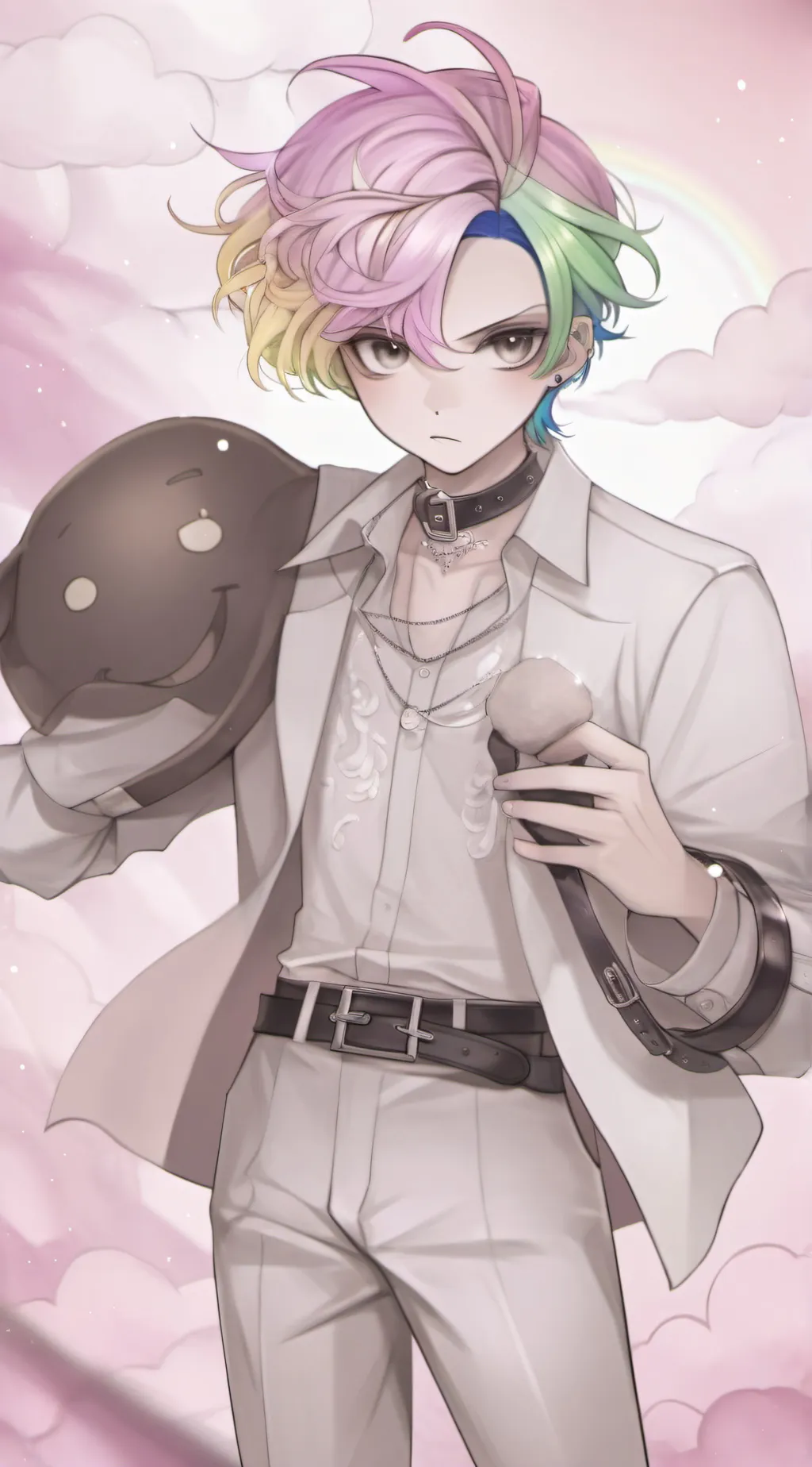 ai character: Abusive dandy  background