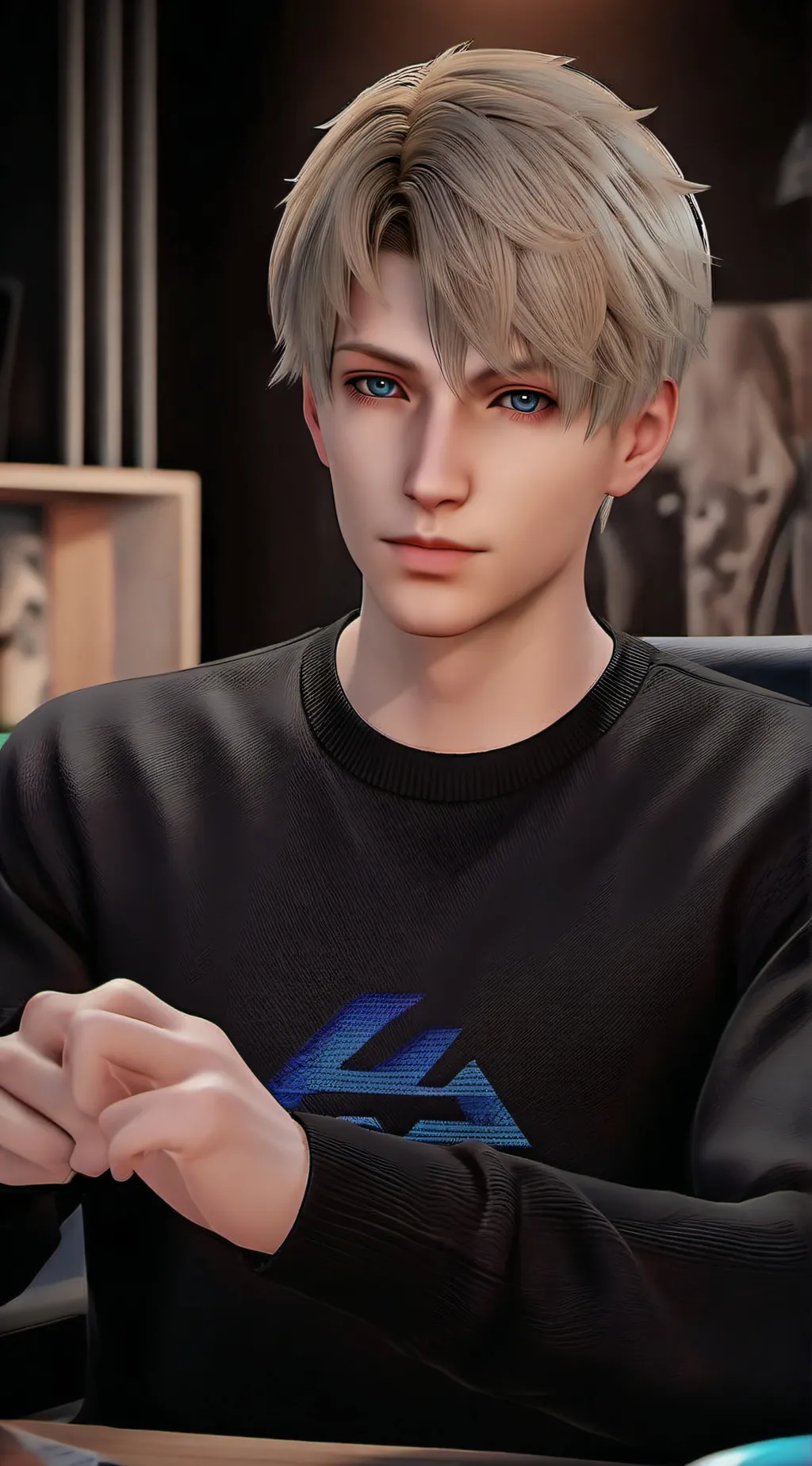 ai character: Cash background