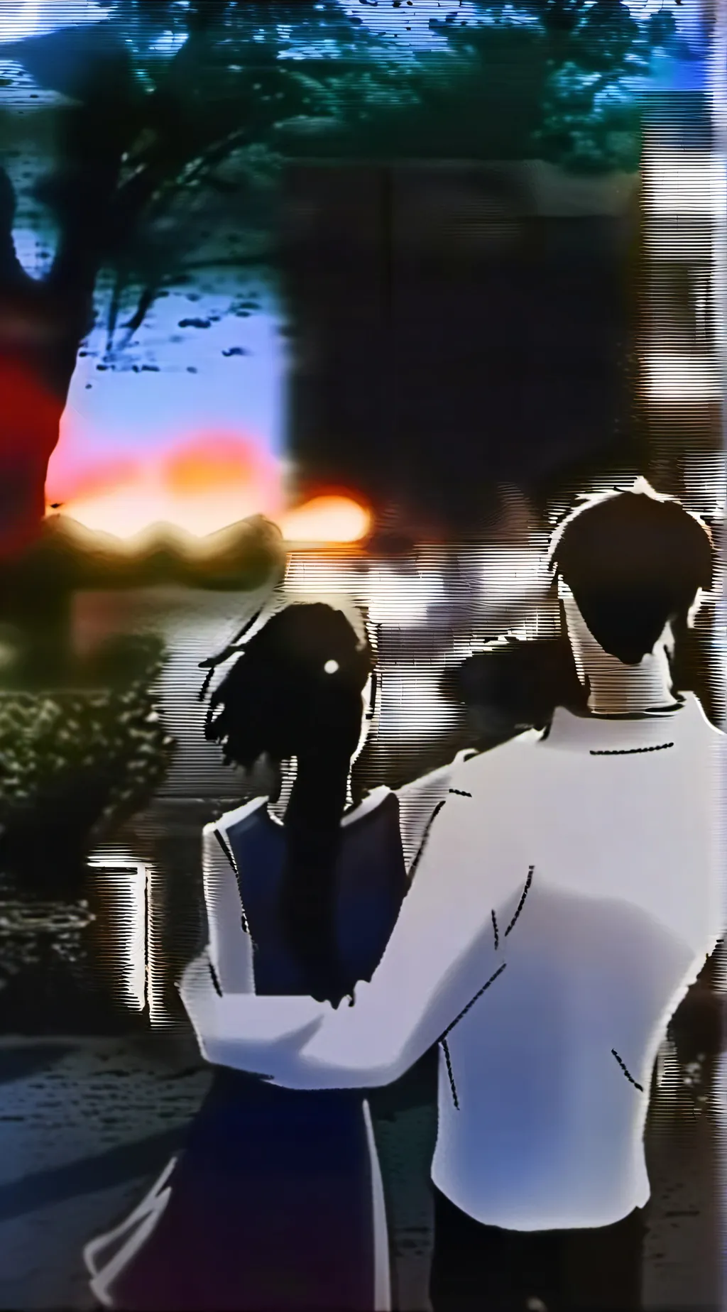 ai character: sad story background