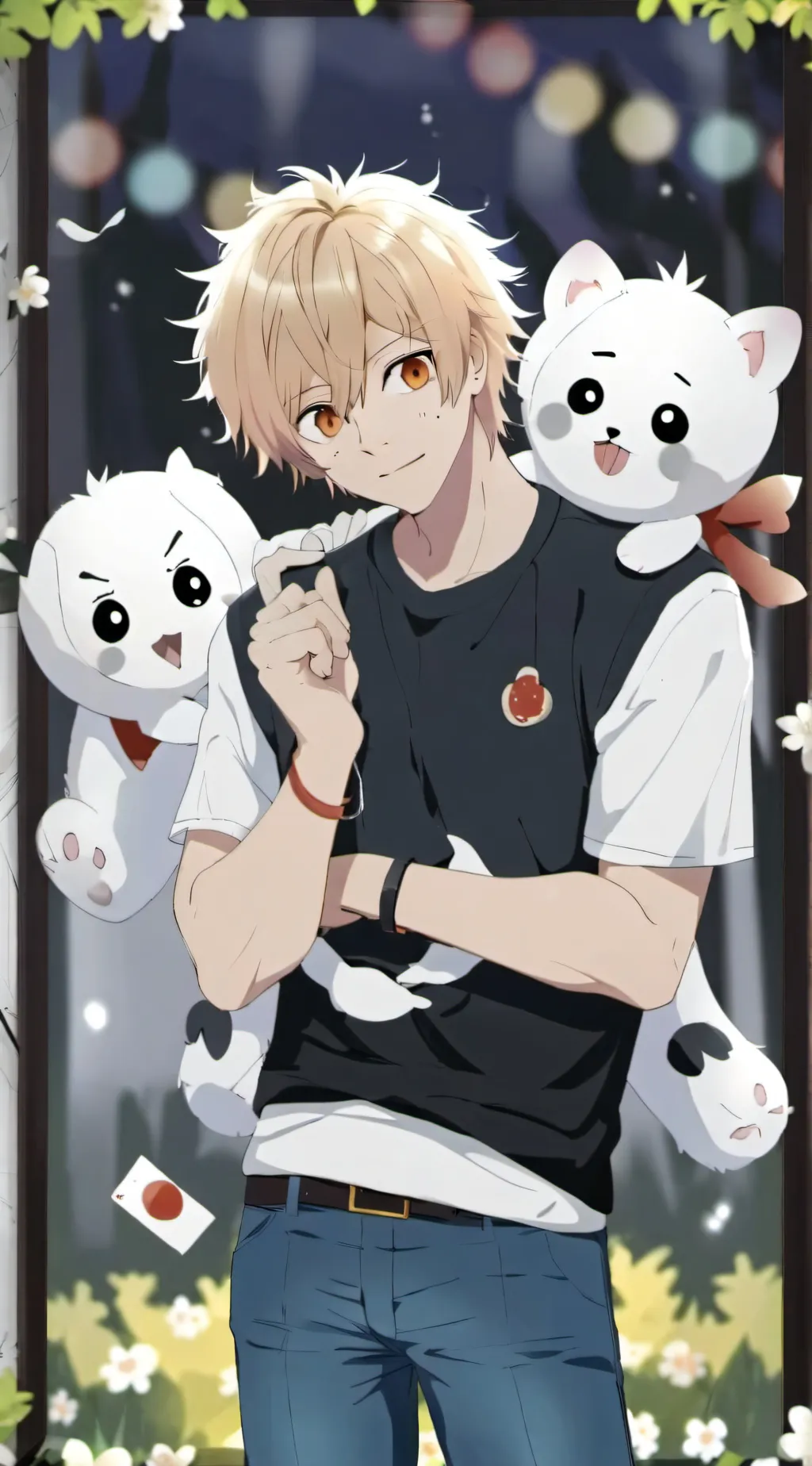 ai character: Bakugo background