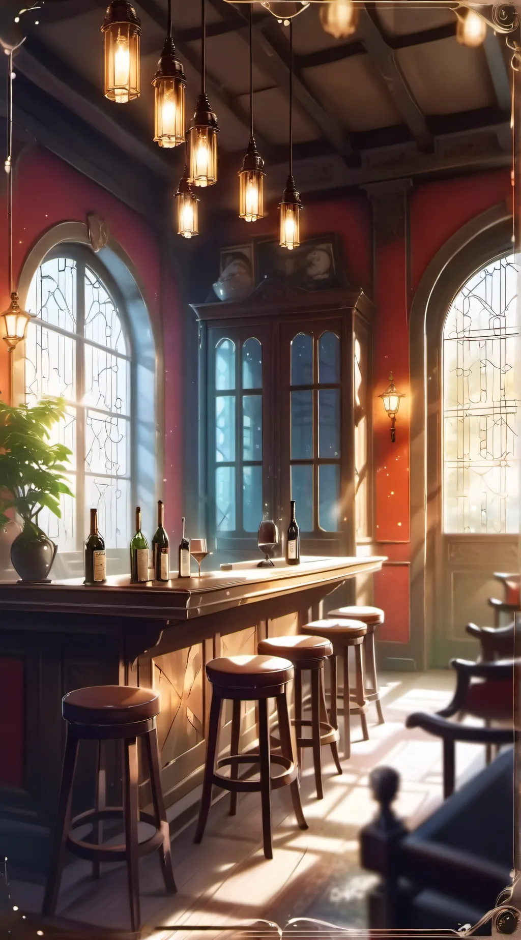 ai character: LOV background