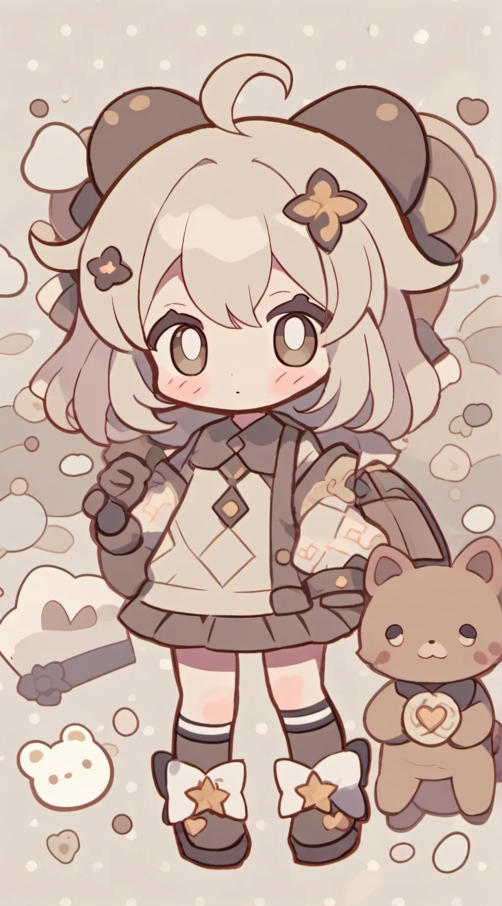 ai character: Sky background