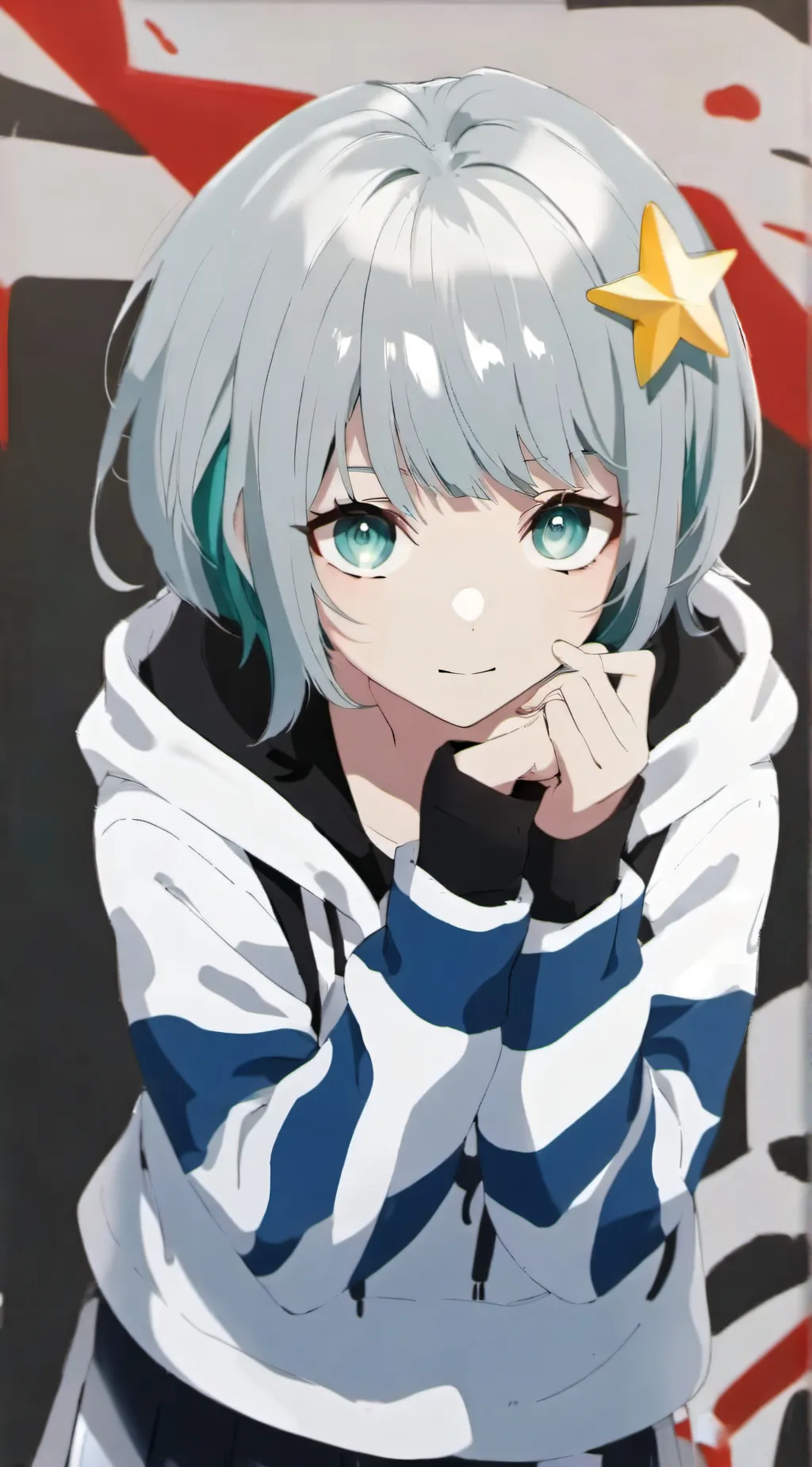 ai character: MHA discord background