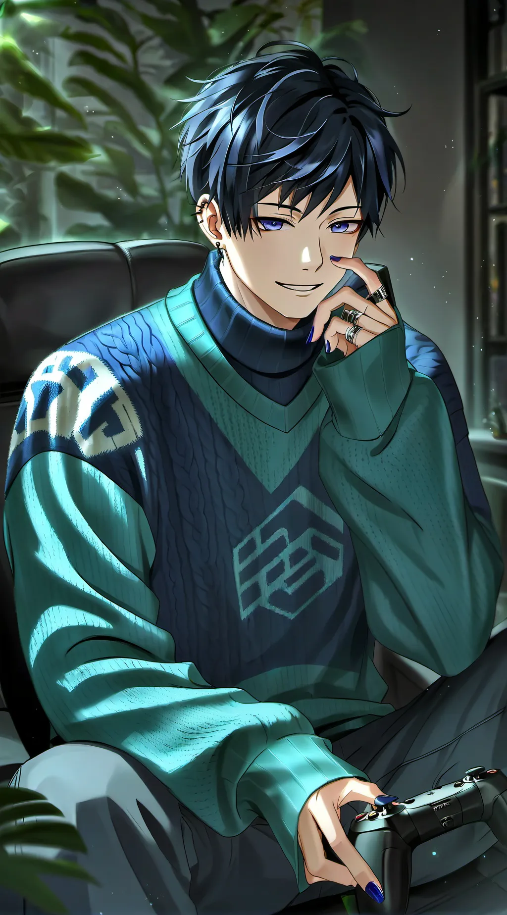 ai character: Nero background