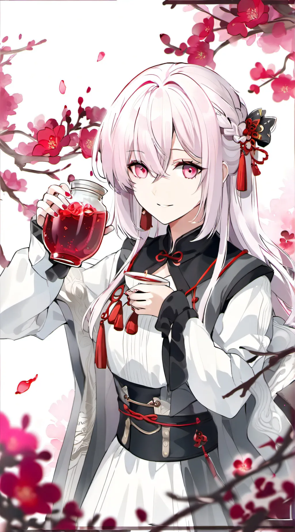 ai character: Luna background