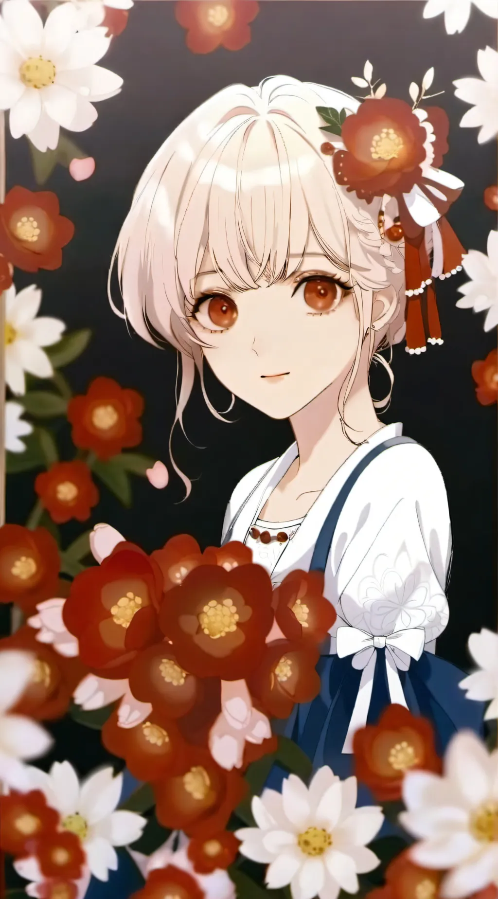 ai character: Just rizz her😍 background