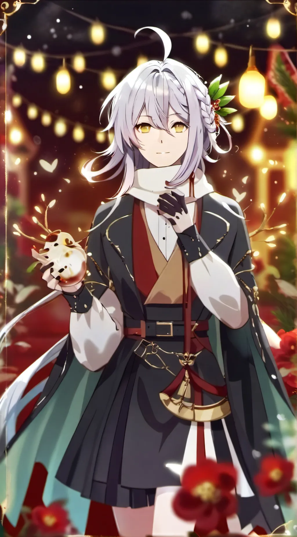 ai character: Luna background